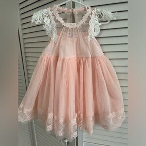 MAE LI ROSE Girl’s Light Pink Dress - Size 2T